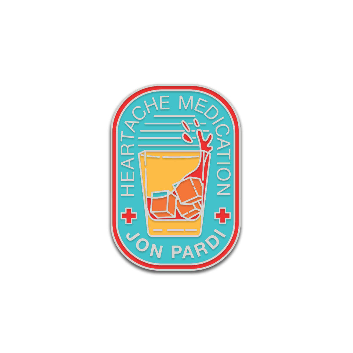 Heartache Medication Enamel Pin