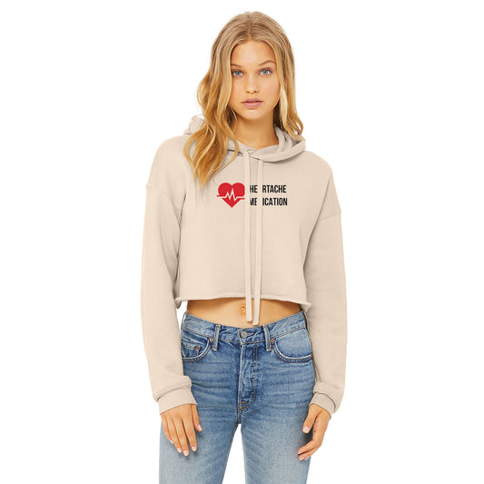 Heartache Medication Crop Hoodie