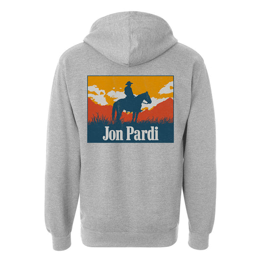 Sunset Cowboy Pullover Hoodie