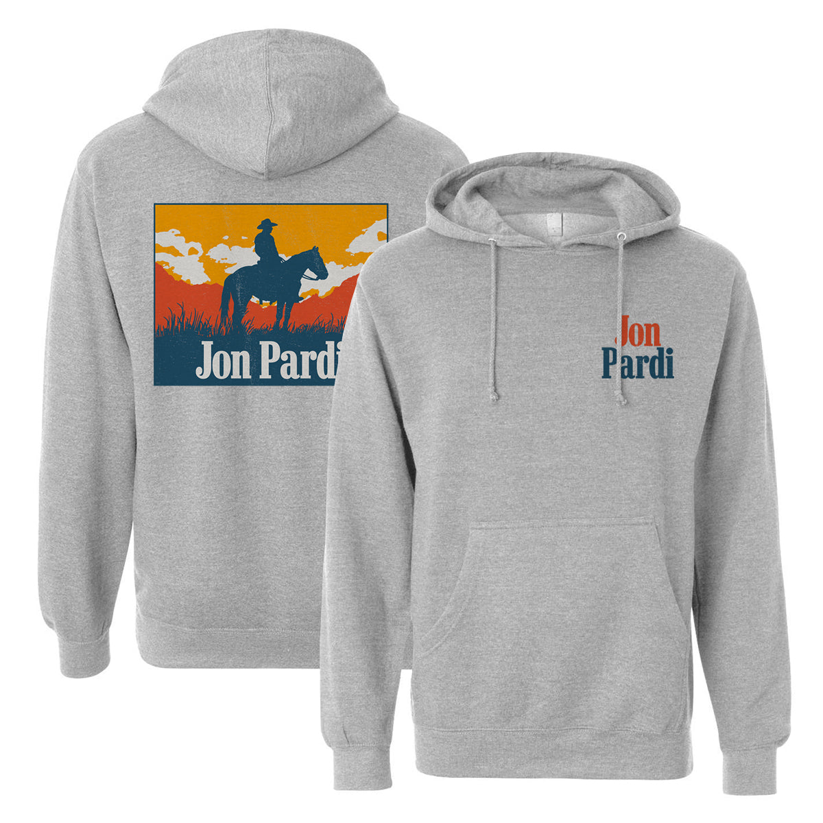 Sunset Cowboy Pullover Hoodie