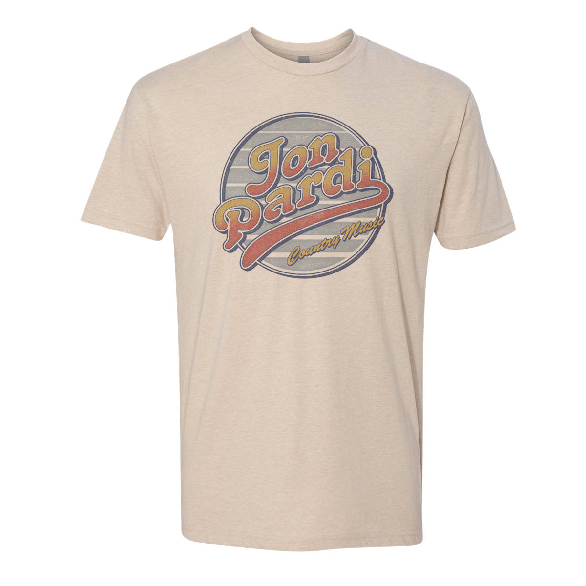 Script Tee - Natural