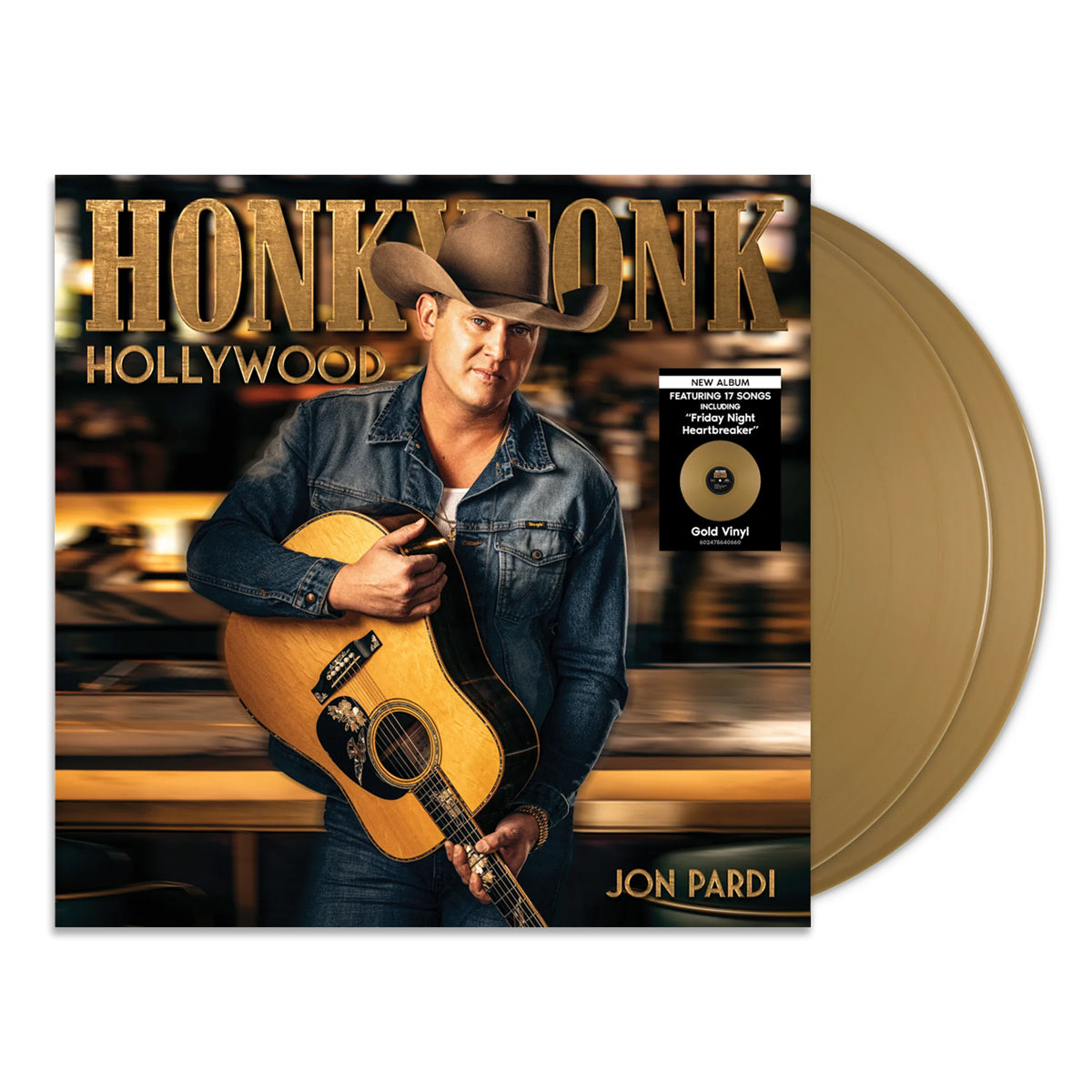Honkytonk Hollywood 2LP Vinyl (Gold)