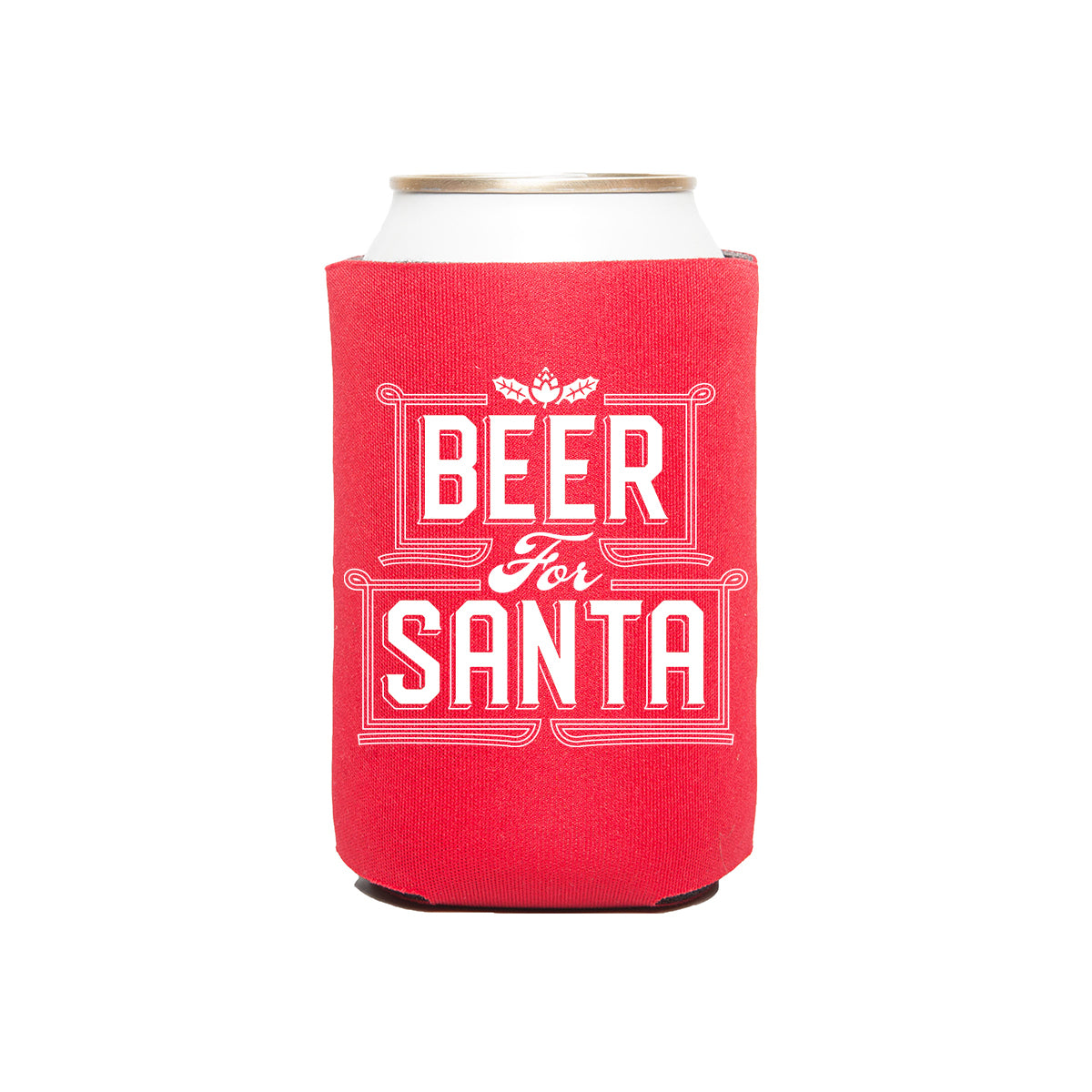 Beer For Santa Can Cooler